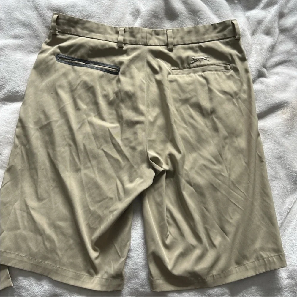 Bundle of 2 - Slazenger Tan Khaki Slazenger Men’s Golf Shorts Size 34